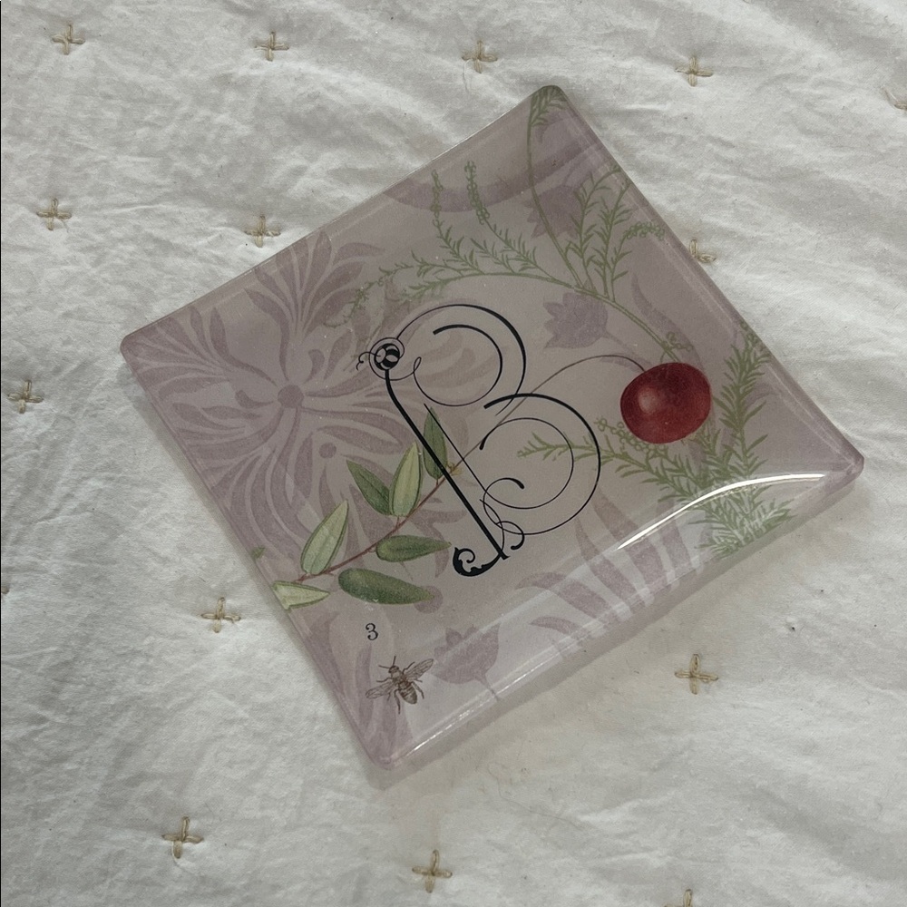 Fringe Studio:  Decorative Glass Trinket Dish